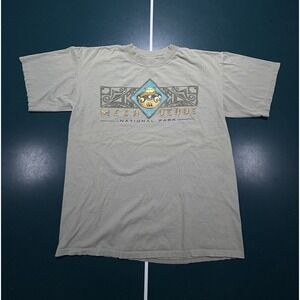 Vintage Mesa Verde National Park Souvenir T Shirt Men's Medium Habitat Aztec 90s